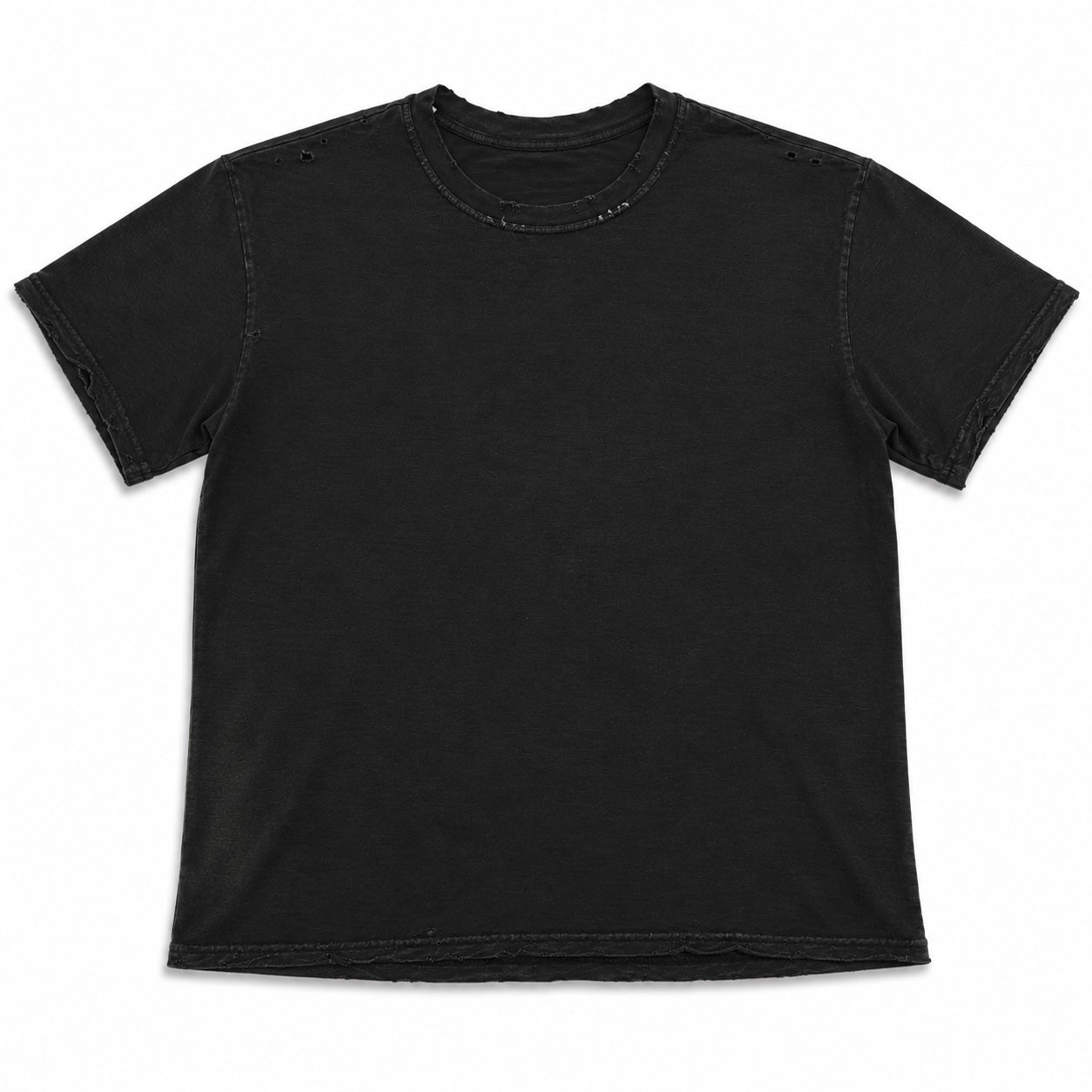 Wholesale Thrashed Slub Tee [ 24pc MOQ per color ]