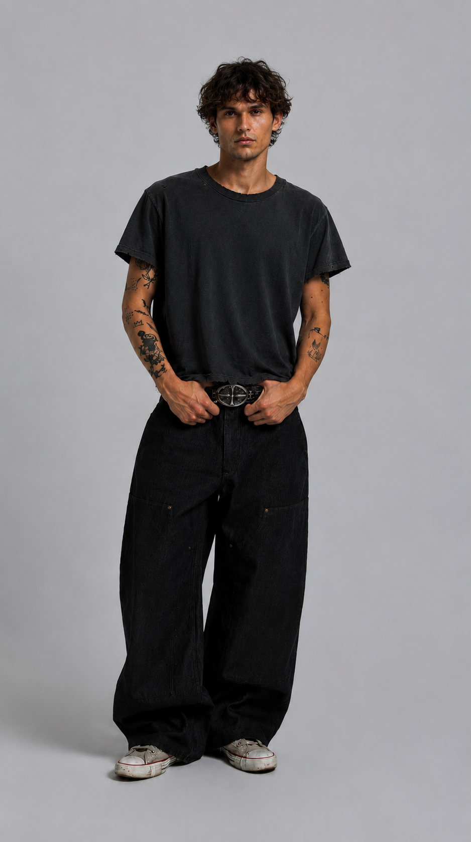 Wholesale Thrashed Slub Tee [ 24pc MOQ per color ]