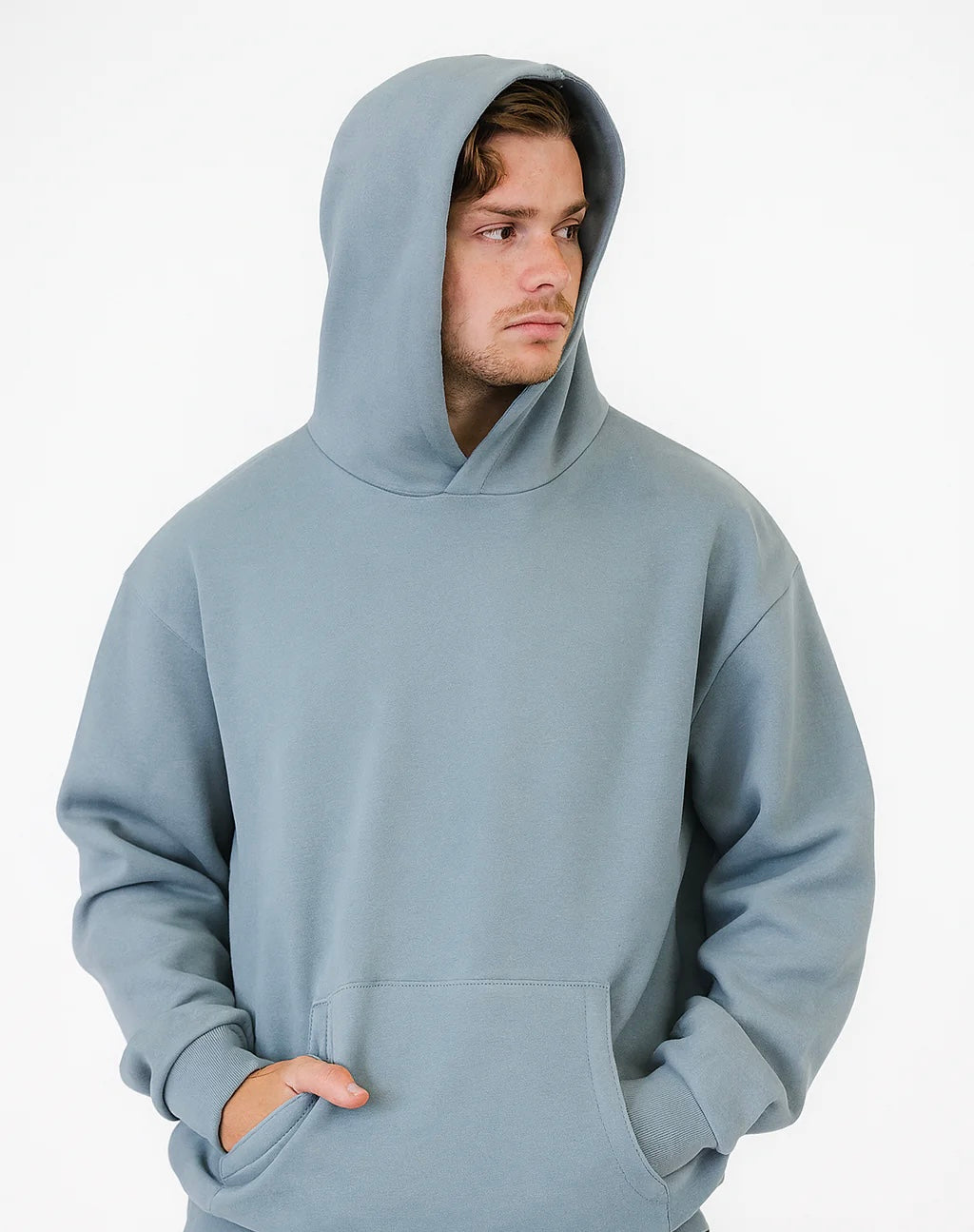 Ultra Heavyweight No Drawstring Hoodie